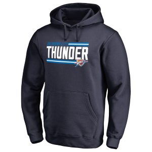 Oklahoma City Thunder Splendid Navy Onside Stripe Pullover Hoodie Act fast! Only a handful left. Secure this amazing jersey now.