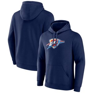 Oklahoma City Thunder Navy Primary Logo Stunning Pullover Hoodie Last chance! Grab this awesome jersey before it's gone for good.