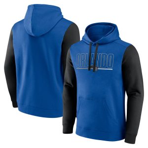 Orlando Magic Blue Outline Colorblock Pullover Hoodie Alluring Designed for performance! Get this functional jersey.
