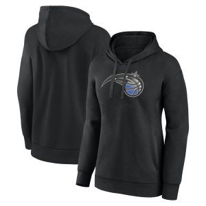 Orlando Magic Women's Black Primary Elegant Logo Pullover Hoodie Team spirit! Show it off with this awesome jersey.