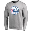 Philadelphia Captivating 76ers Heathered Gray Primary Logo Sweatshirt Designed for performance! Get this functional jersey.