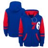 Philadelphia 76ers Preschool Stylish Royal Straight To The League Full Zip Hoodie Act fast! Only a handful left. Secure this amazing jersey now.