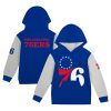 Philadelphia 76ers Impressive Toddler Royal Fair Catch Fleece Pullover Hoodie Designed for performance! Get this functional jersey.
