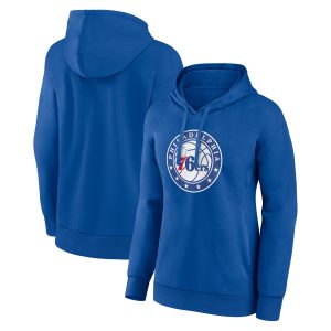 Philadelphia 76ers Amazing Women's Royal Alternate Logo Pullover Hoodie Last chance! Grab this awesome jersey before it's gone for good.