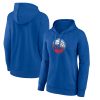 Philadelphia 76ers Women's Royal Refined Gradient Logo Pullover Hoodie Limited stock! Be quick and grab this must - have jersey to support your team.