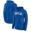 Philadelphia 76ers Women's Royal Wordmark Alt Pullover Hoodie Impressive Last chance! Grab this awesome jersey before it's gone for good.