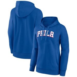 Philadelphia 76ers Women's Royal Wordmark Alt Pullover Hoodie Impressive Last chance! Grab this awesome jersey before it's gone for good.
