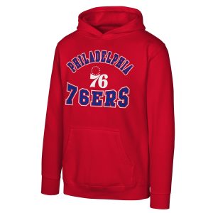 Philadelphia Premium - grade 76ers Youth Red Home Town Pullover Fleece Hoodie Limited edition! Don't miss your chance to own this unique jersey.