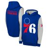 Philadelphia 76ers Youth Royal Fair Catch Fleece Pullover Premium - grade Hoodie Proven quality! Invest in this reliable jersey.