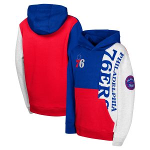 Philadelphia 76ers Youth Royal Splash Pullover Hoodie Marvelous Act fast! Only a handful left. Secure this amazing jersey now.