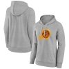 Phoenix Suns Women's Gray Alternate Stunning Logo Pullover Hoodie Collectors
