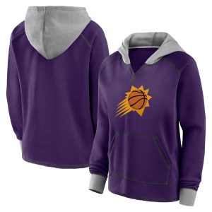 Phoenix Suns Women's Purple Boom Distinguished Pullover Hoodie Be a part of the action! Get this game - ready jersey.