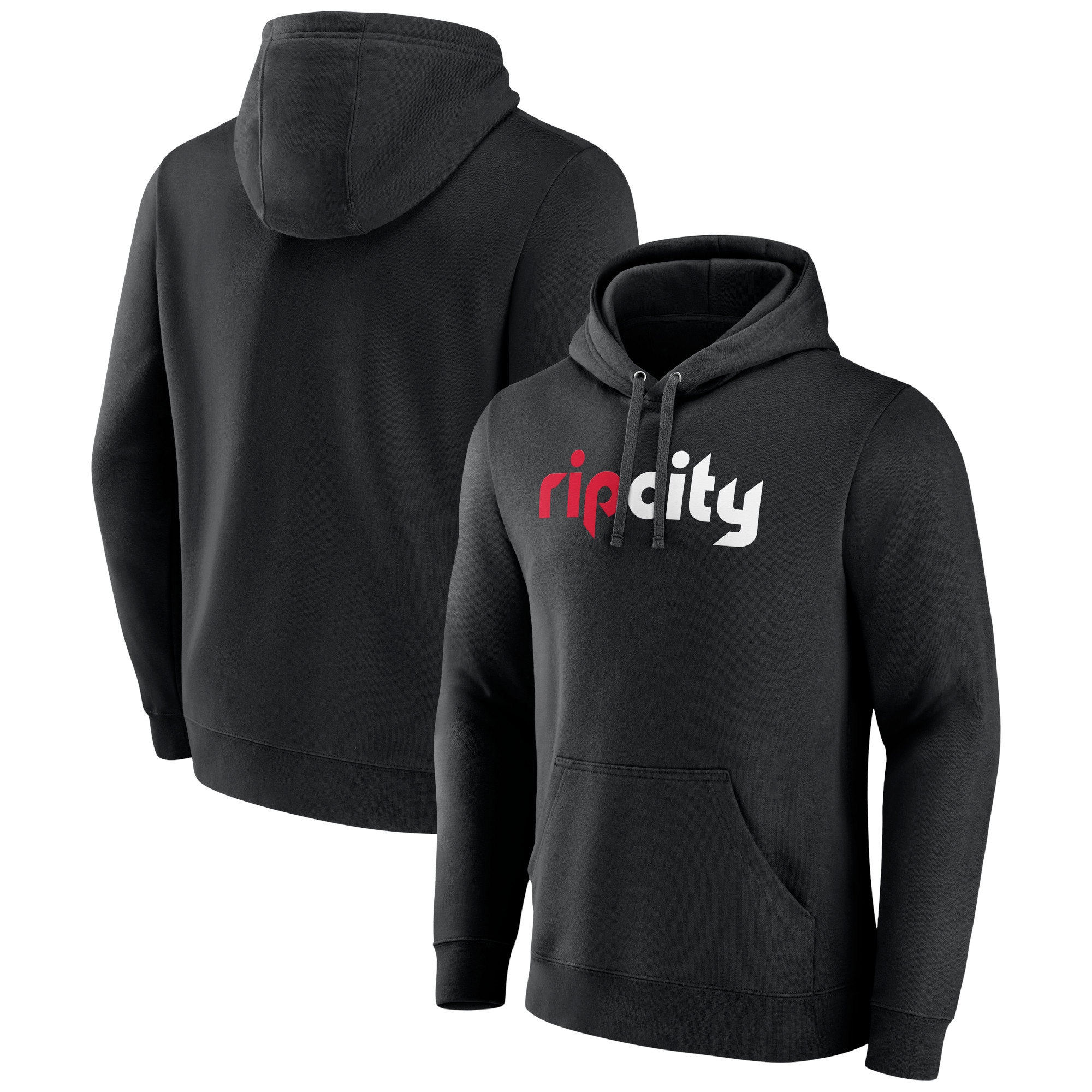 Portland Trail Blazers Black Delightful Alternate Logo Pullover Hoodie Limited stock! Be quick and grab this must - have jersey to support your team.