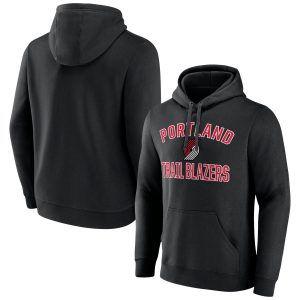 Portland Trail Blazers Black Victory Remarkable Arch Pullover Hoodie Perfect fit! Order this comfortable jersey.
