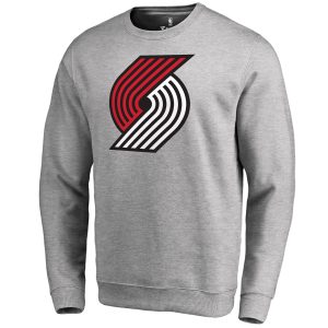 Portland Trail Blazers Heathered Gray Alluring Primary Logo Sweatshirt Limited edition! Don't miss your chance to own this unique jersey.