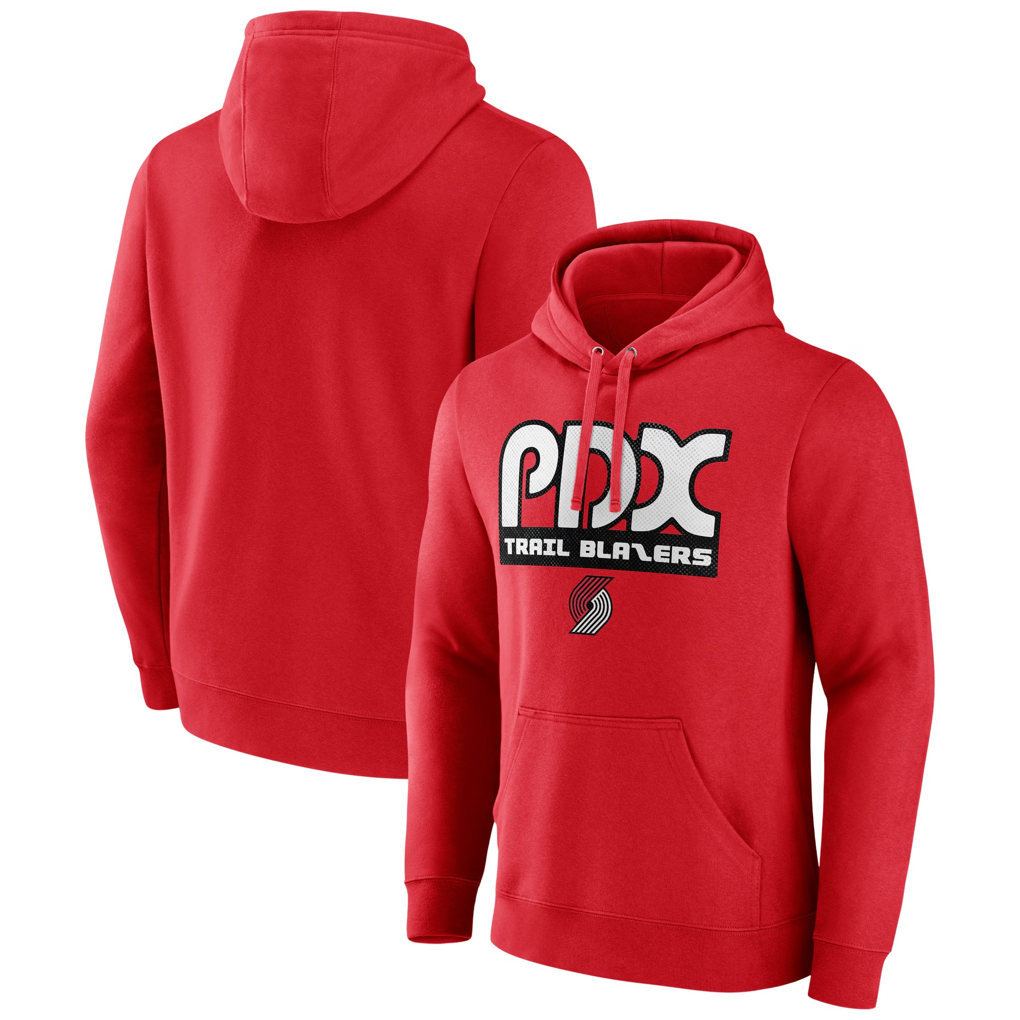 Portland Trail Blazers Red Premium - grade Team Pride Pullover Hoodie Experience luxury! Order this high - end jersey.