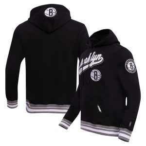 Pro Standard Brooklyn Nets Black Script Tail Stylish Pullover Hoodie Hurry! Exclusive offer. Get your hands on this outstanding jersey right away.