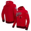 Pro Unique Standard Chicago Bulls Red Script Tail Pullover Hoodie Upgrade your fan gear! Order this premium jersey today.