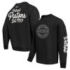 Pro Standard Premium Detroit Pistons Black Paint the City Pullover Sweatshirt Be the first! Order this trendy jersey ahead of the crowd.
