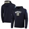 Pro Standard Ja Morant Memphis Grizzlies Navy Player Pullover Hoodie Exceptional Best - selling! Order this popular jersey before it's out of stock.