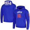 Pro Standard Joel Embiid Philadelphia Premium - grade 76ers Royal Player Pullover Hoodie Show your dedication! Own this special jersey for your team.