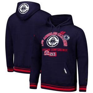 Pro Phenomenal Standard LA Clippers Navy Area Code Pullover Hoodie Gift idea! Surprise a sports fan with this amazing jersey.
