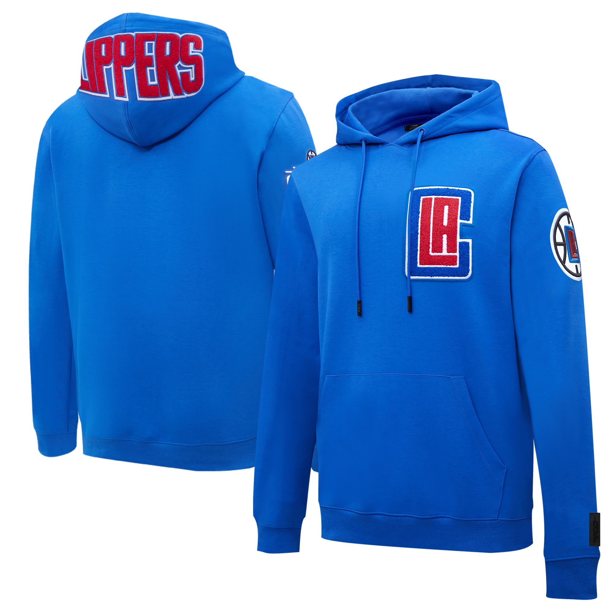 Pro Standard LA Clippers Royal Chenille Amazing Pullover Hoodie Sports fans