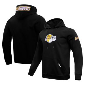 Pro Standard Los Angeles Lakers Black Split Logo Stunning Pullover Hoodie Designed for performance! Get this functional jersey.