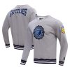 Pro Standard Memphis Grizzlies Heather Gray Crest Emblem Pullover Sweatshirt Premium Time - sensitive! Order now before the deal expires.