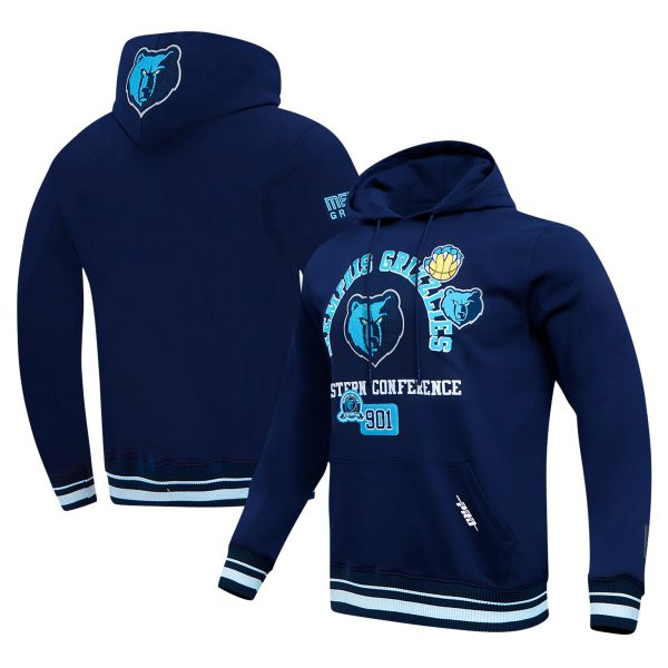 Pro Standard Memphis Gorgeous Grizzlies Navy Area Code Pullover Hoodie Be the first! Order this trendy jersey ahead of the crowd.