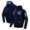 Pro Standard Memphis Grizzlies Navy Hybrid Full Fabulous Zip Hoodie Celebrate your team! Order this commemorative jersey.