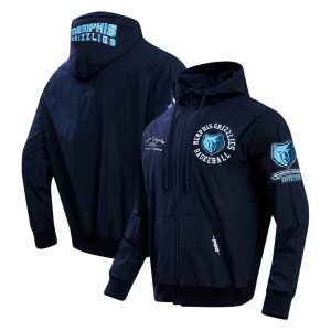 Pro Standard Memphis Grizzlies Navy Hybrid Full Fabulous Zip Hoodie Celebrate your team! Order this commemorative jersey.
