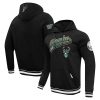 Pro Standard Milwaukee Bucks Black Script Tail Pullover Remarkable Hoodie Don't be left out! Get this stylish jersey and show your team pride.