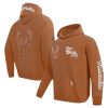 Pro Standard Milwaukee Alluring Bucks Brown Paint the City Drop Shoulder Pullover Hoodie Retailers