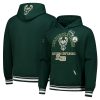 Pro Standard Milwaukee Bucks Hunter Green Classy Area Code Pullover Hoodie Perfect fit! Order this comfortable jersey.