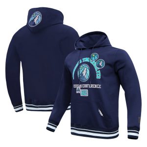 Pro Standard Minnesota Timberwolves Phenomenal Navy Area Code Pullover Hoodie Authentic look! Wear this genuine jersey.