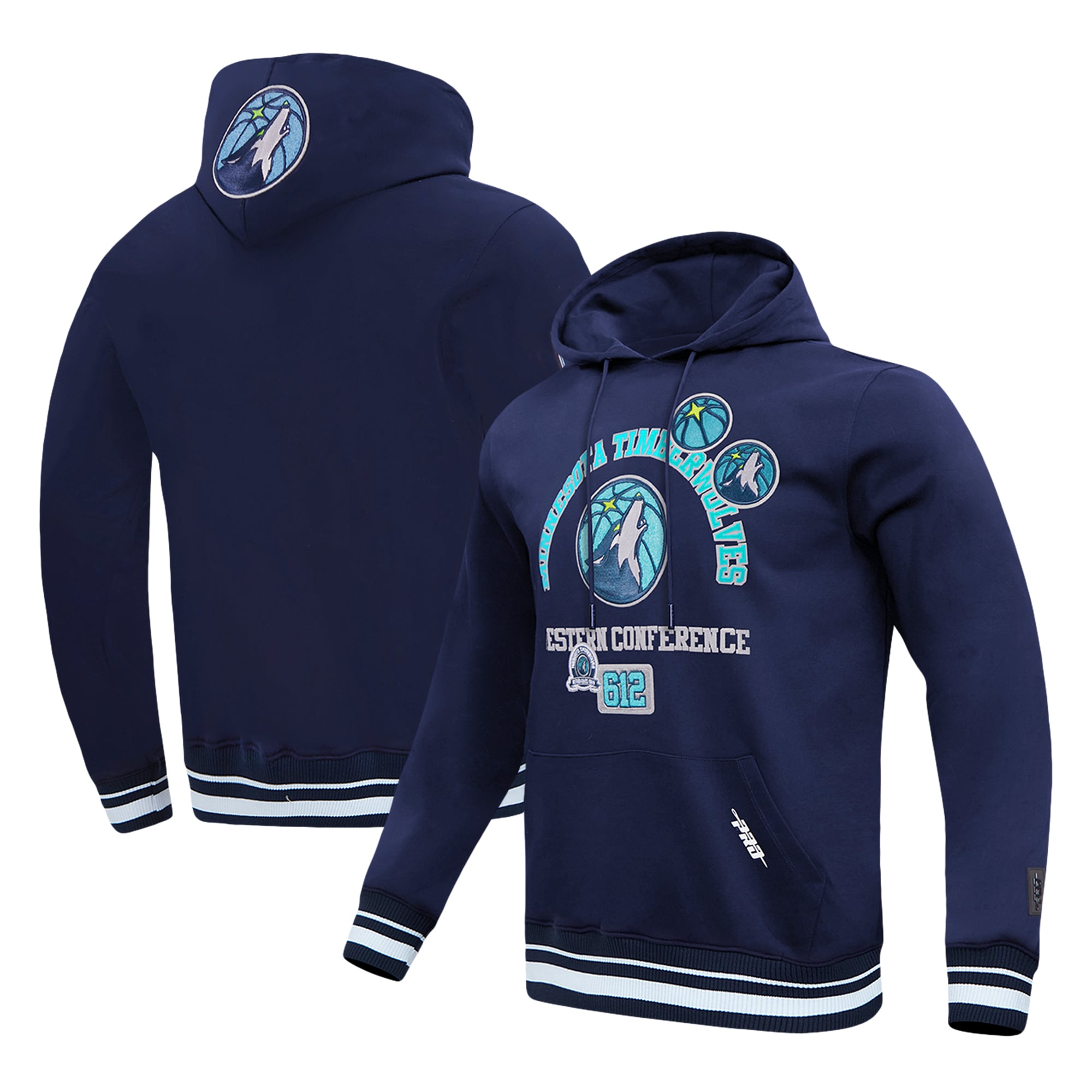 Pro Standard Minnesota Timberwolves Phenomenal Navy Area Code Pullover Hoodie Authentic look! Wear this genuine jersey.