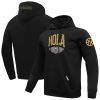 Pro Standard Exquisite New Orleans Pelicans Black 2024/25 City Edition Pullover Hoodie Flash sale! Snag this great jersey at a discounted price.