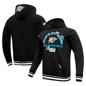 Pro Standard Oklahoma Premium City Thunder Black Area Code Pullover Hoodie Limited edition! Don't miss your chance to own this unique jersey.