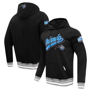 Pro Standard Orlando Magic Black Marvelous Script Tail Pullover Hoodie Exclusive design! Own a jersey like no other.