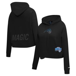 Pro Standard Orlando Fantastic Magic Women's Black Jewels Cropped Pullover Hoodie Flash sale! Snag this great jersey at a discounted price.