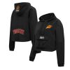 Pro Standard Phoenix Distinguished Suns Black Classic Wind Woven Cropped Half Zip Jacket Don't be left out! Get this stylish jersey and show your team pride.