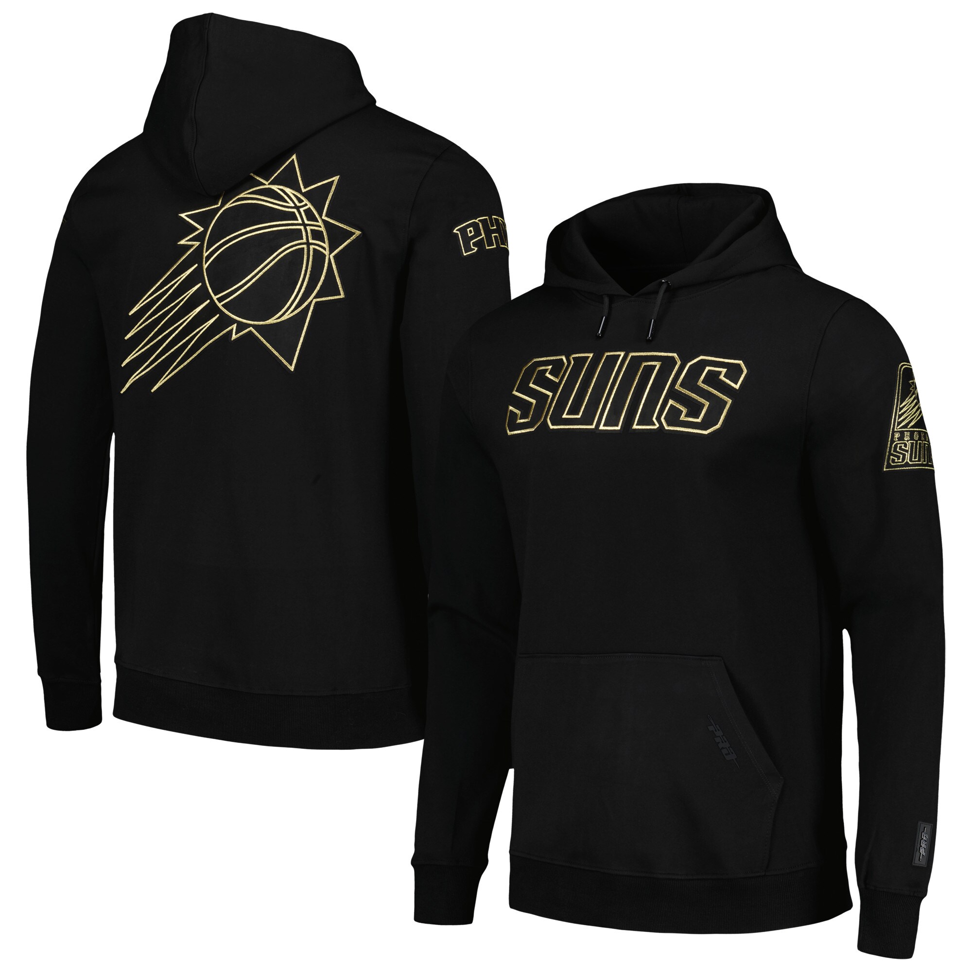 Pro Standard Phoenix Suns Black & Premium Gold Pullover Hoodie Celebrate your team! Order this commemorative jersey.