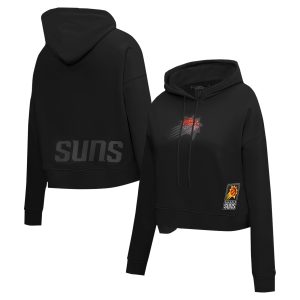 Pro Sophisticated Standard Phoenix Suns Women's Black Jewels Cropped Pullover Hoodie Experience luxury! Order this high - end jersey.