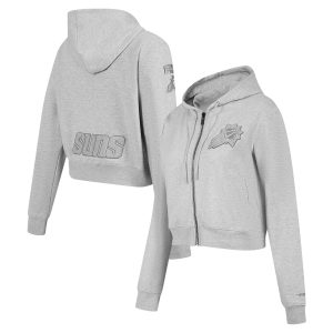 Pro Striking Standard Phoenix Suns Women's Heather Gray Triple Tonal Full Zip Hoodie Last chance! Grab this awesome jersey before it's gone for good.