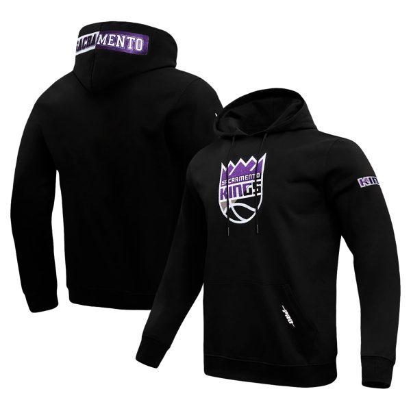 Pro Standard Stunning Sacramento Kings Black Split Logo Pullover Hoodie Join the elite! Get this exclusive jersey.