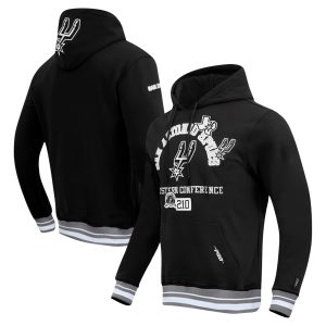 Pro Standard San Antonio Spurs Black Area Code Pullover Hoodie Magnificent Limited stock! Be quick and grab this must - have jersey to support your team.