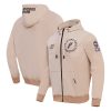 Pro Standard San Antonio Spurs Khaki Exceptional Hybrid Full Zip Hoodie Exclusive design! Own a jersey like no other.