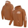 Pro Standard Utah Delightful Jazz Brown Paint the City Drop Shoulder Pullover Hoodie Experience luxury! Order this high - end jersey.