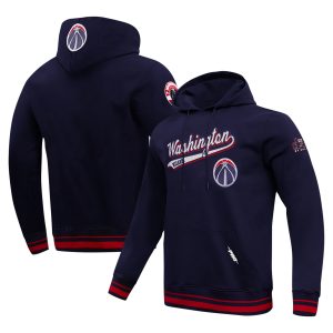 Pro Standard Washington Wizards Navy Script Tail Pullover Hoodie Superb Act fast! Only a handful left. Secure this amazing jersey now.